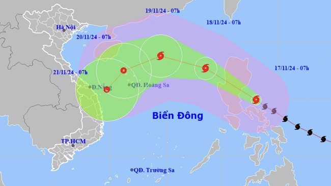 Từ Quảng Ninh đến Bình Thuận chủ động ứng phó với diễn biến bão Man-yi - Ảnh 1.