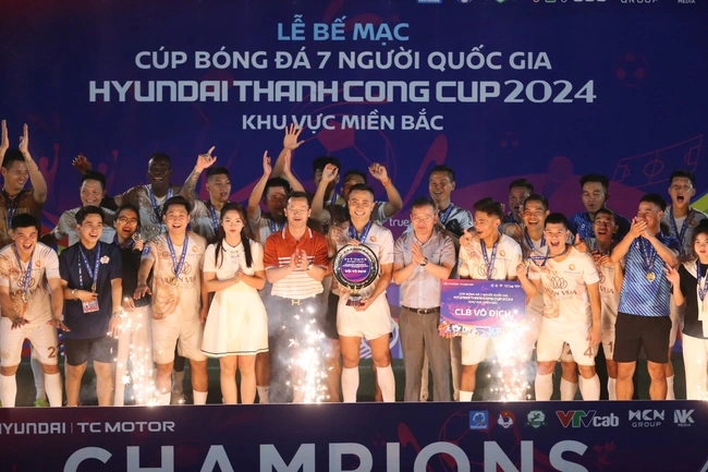 TIG vô địch miền Bắc, xác định các tấm vé VCK cúp bóng đá 7 người Quốc gia 2024 - Ảnh 3.