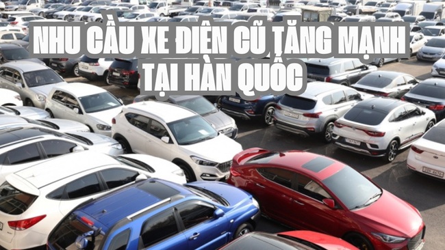 Nhu cầu xe điện đã qua sử dụng tăng mạnh tại Hàn Quốc - Ảnh 1.