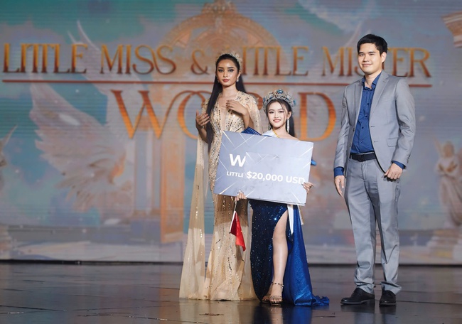 Phan Thị Minh Châu đoạt vương miện Little Miss World 2024 tại Campuchia - Ảnh 5.