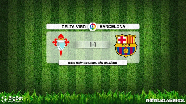 Soi Kèo, soi tỷ lệ Celta Vigo vs Barcelona 3h00 ngày 24/11, La Liga vòng 13 - Ảnh 9.