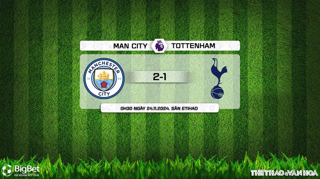 Nhận định, soi tỷ lệ Man City vs Tottenham (0h30, 24/11), vòng 12 Ngoại hạng Anh - Ảnh 9.