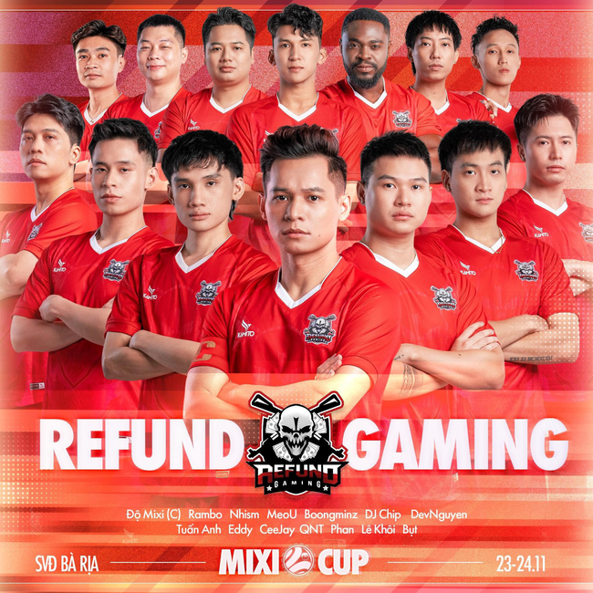 Mixi Cup 2024 của &quot;Ronal Độ&quot; gây sốt, người hâm mộ cứ ngỡ như đang xem V-League  - Ảnh 2.