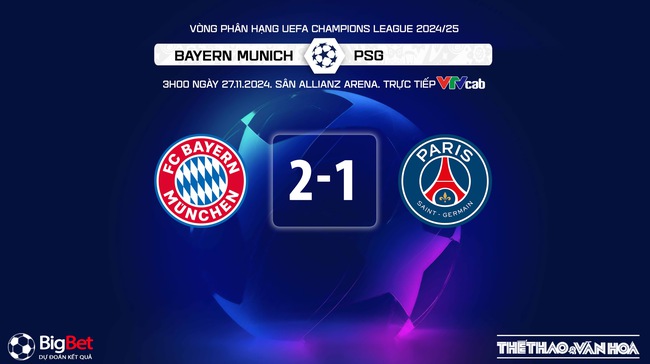 Soi Kèo, soi tỷ lệ Bayern Munich vs PSG (3h00, 27/11), cúp C1 châu Âu - Ảnh 10.