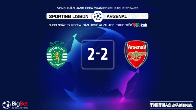 Nhận định, soi tỷ lệ Sporting Lisbon vs Arsenal (3h00, 27/11), vòng phân hạng Cúp C1 - Ảnh 9.