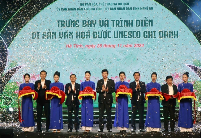 Tôn vinh những giá trị văn hóa truyền thống của Dân ca Ví, Giặm Nghệ Tĩnh - Ảnh 1.