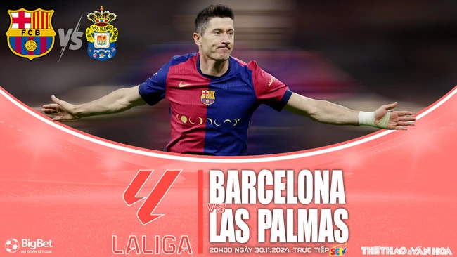 Nhận định, soi tỷ lệ Barcelona vs Las Palmas 20h00 ngày 30/11, La Liga vòng 15 - Ảnh 1.