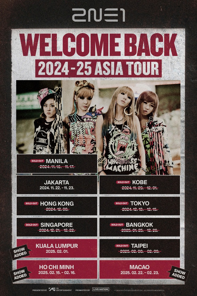 2NE1 trở lại đầy mong đợi, xác nhận tổ chức concert tại Việt Nam - Ảnh 1.