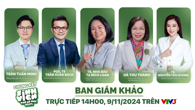 Chung kết &quot;Sinh viên thế hệ mới 2024&quot;: Trao giải Quán quân trị giá 200 triệu đồng cho đội chiến thắng - Ảnh 2.