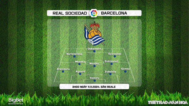 Nhận định, soi tỷ lệ Real Sociedad vs Barcelona (3h00, 11/11), vòng 13 La Liga - Ảnh 3.