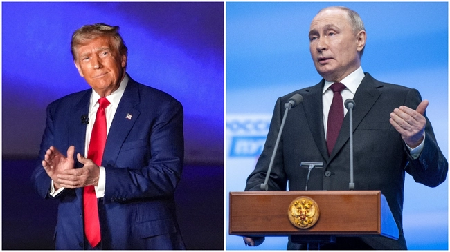 Tổng thống Nga Vladimir Putin sẵn sàng đối thoại với Tổng thống đắc cử Donald Trump - Ảnh 1.