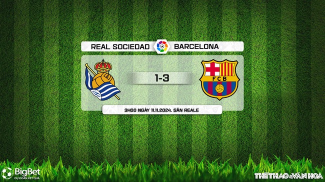 Nhận định, soi tỷ lệ Real Sociedad vs Barcelona (3h00, 11/11), vòng 13 La Liga - Ảnh 9.