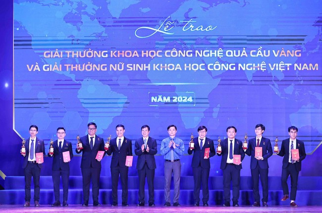 10 nhà khoa học trẻ xuất sắc được nhận Giải thưởng Quả Cầu Vàng 2024 - Ảnh 1.