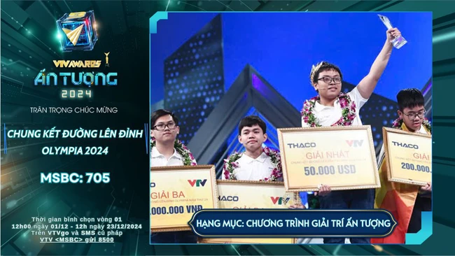 Giải thưởng 'Ấn tượng VTV' – VTV Awards 2024 chính thức bước vào vòng bình chọn - Ảnh 1.