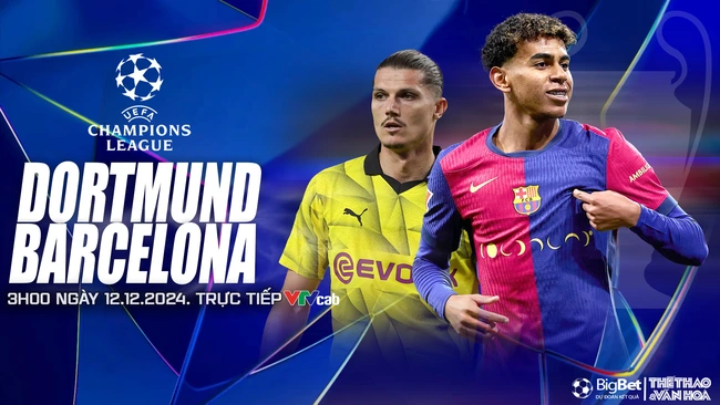 Nhận định, soi tỷ lệ Dortmund vs Barcelona 3h00 ngày 12/12, vòng phân hạng Cúp C1 - Ảnh 1.