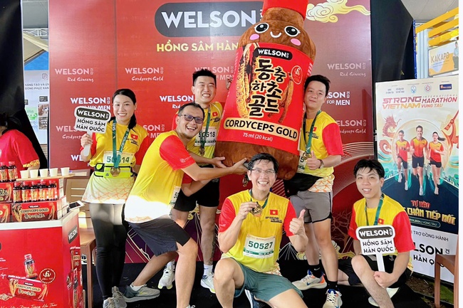 Welson Hàn Quốc đồng hành cùng Giải Marathon Strong Vietnam 2024 - Tiếp thêm năng lượng cho các vận động viên - Ảnh 9.