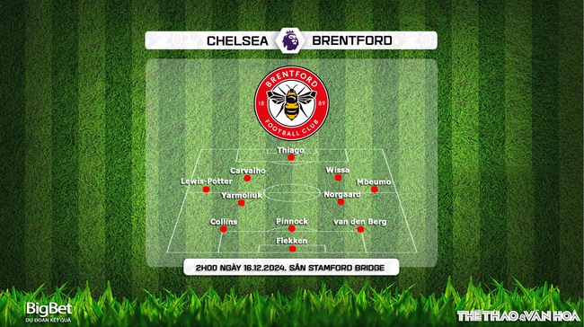 Nhận định, soi tỷ lệ Chelsea vs Brentford (2h00, 16/12), vòng 16 Ngoại hạng Anh - Ảnh 4.