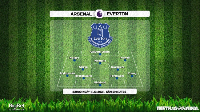 Nhận định, soi tỷ lệ Arsenal vs Everton 22h00 ngày 14/12, Ngoại hạng Anh vòng 16 - Ảnh 3.