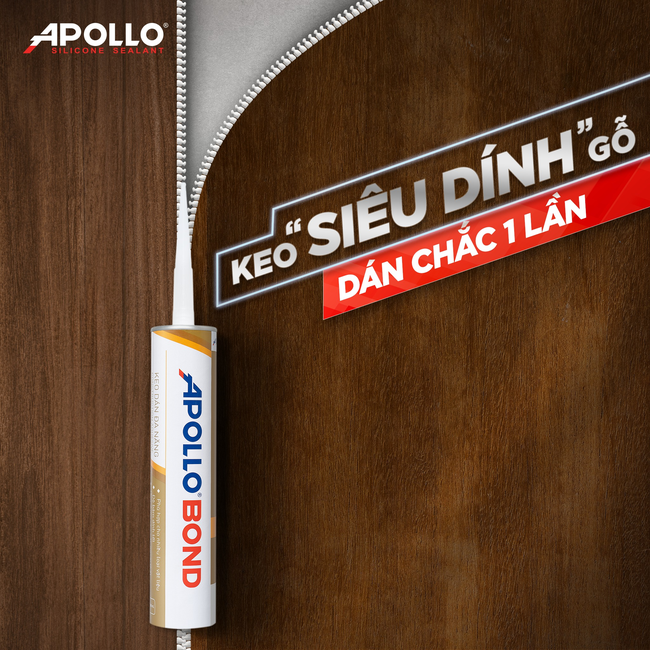 Sửa chữa nội thất gỗ cực chắc với keo dán gỗ Apollo Bond - Ảnh 1.