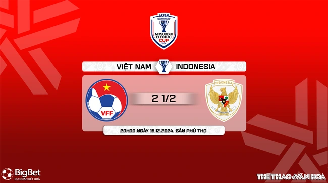 Nhận định, soi tỷ lệ Việt Nam vs Indonesia 20h00 ngày 15/12, vòng bảng AFF Cup 2024 - Ảnh 10.