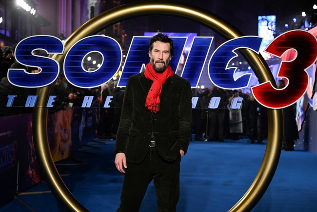 'Nhím Sonic 3': Keanu Reeves hóa thân thành đối thủ đáng gờm của Sonic - Ảnh 1.