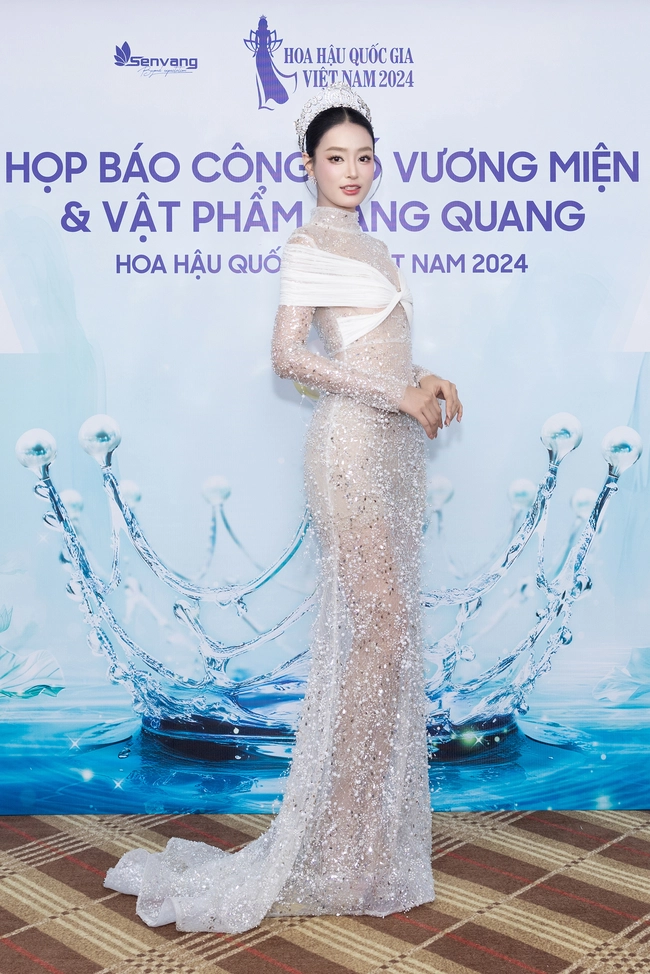 Công bố vương miện, Phượng bào Hoa hậu Quốc gia Việt Nam 2024  - Ảnh 2.