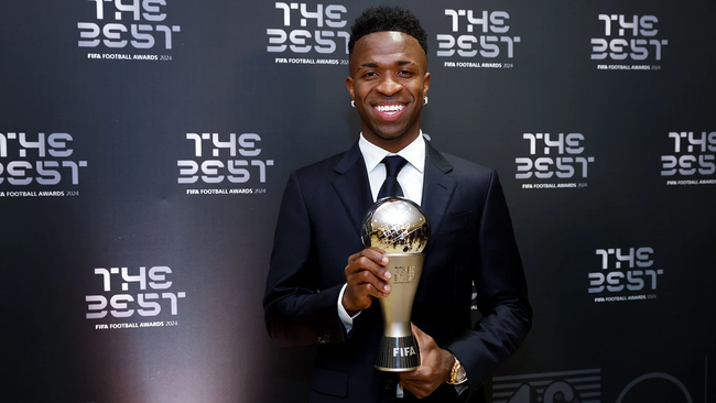 Kết quả trao giải FIFA The Best: Vinicius và sao trẻ MU được vinh danh - Ảnh 1.