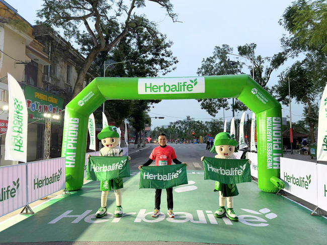 Herbalife Việt Nam lần thứ 2 đồng hành cùng VnExpress Marathon Hải Phòng - Ảnh 2.