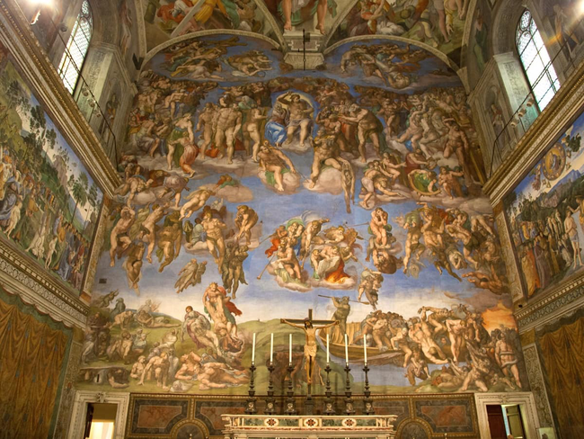 Vén màn bí mật về &quot;The Last Judgement&quot; của Michelangelo sau 500 năm - Ảnh 2.