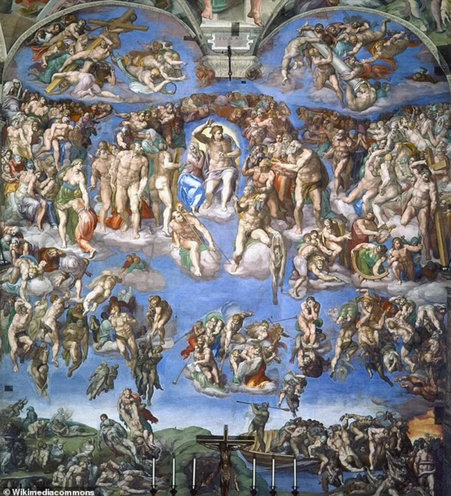 Vén màn bí mật về &quot;The Last Judgement&quot; của Michelangelo sau 500 năm - Ảnh 3.