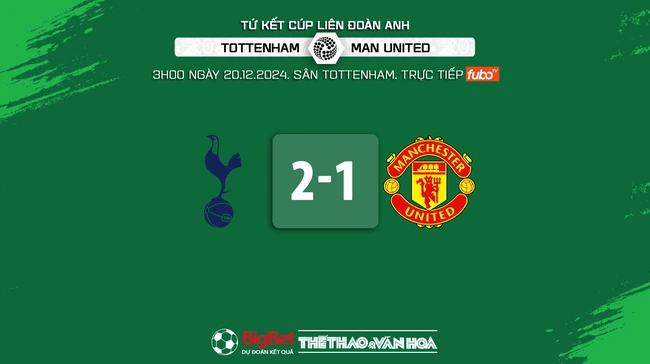 Nhận định, soi tỷ lệ Tottenham vs Man United 3h00 ngày 20/12, vòng tứ kết Cúp Liên đoàn Anh - Ảnh 9.