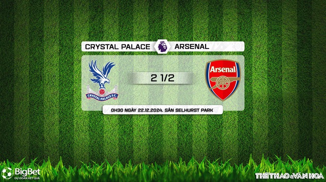 Nhận định, soi tỷ lệ Crystal Palace vs Arsenal 00h30 ngày 22/12, vòng 17 Ngoại hạng Anh - Ảnh 11.