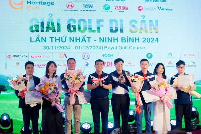 Khai mạc &quot;Giải golf Di sản&quot; lần thứ nhất - Ninh Bình 2024 - Ảnh 2.