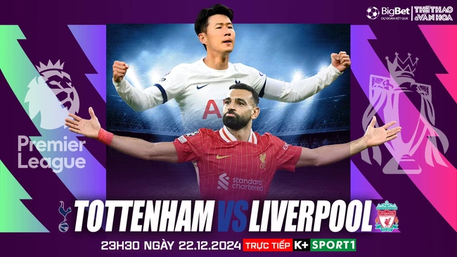 Nhận định, soi tỷ lệ Tottenham vs Liverpool 23h30 ngày 22/12 Ngoại hạng Anh vòng 17 - Ảnh 1.