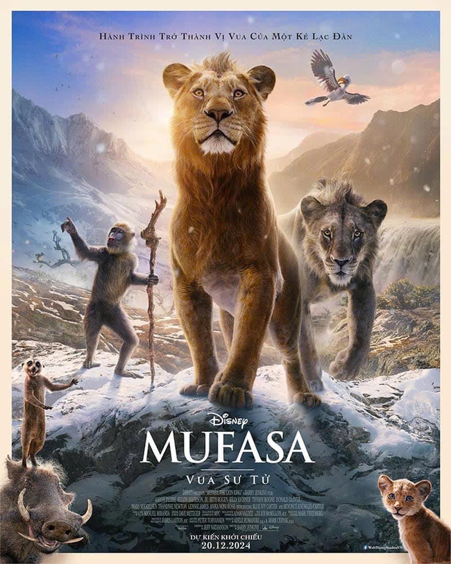 &quot;Mufasa: The Lion King&quot;: Tiếng gầm chưa đủ mạnh để vượt qua kiệt tác kinh điển - Ảnh 1.