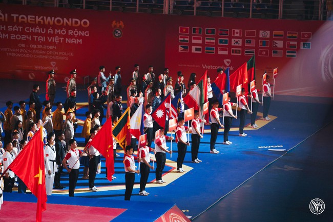 Ấn tượng giải Taekwondo Cảnh sát châu Á mở rộng năm 2024 - Ảnh 3.