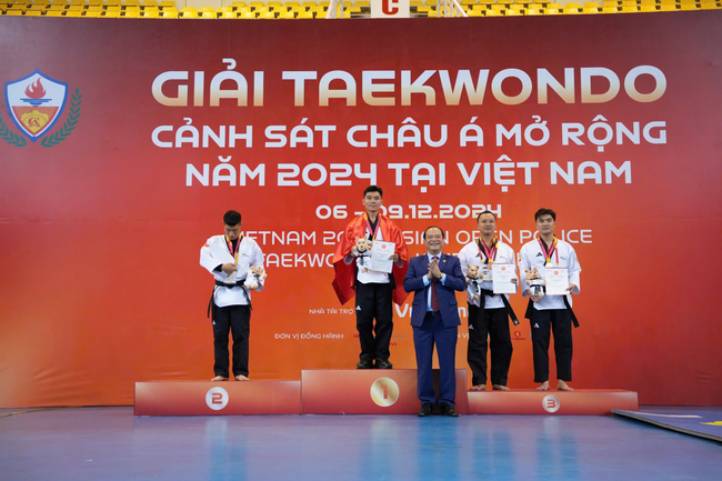 Ấn tượng giải Taekwondo Cảnh sát châu Á mở rộng năm 2024 - Ảnh 5.