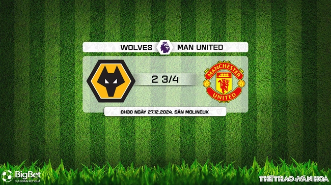 Nhận định, soi tỷ lệ Wolves vs MU 0h30 ngày 27/12, vòng 18 Ngoại hạng Anh - Ảnh 9.