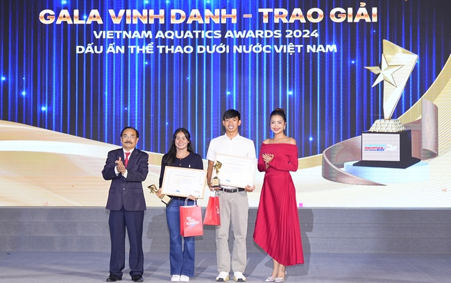 Gala vinh danh và trao giải Vietnam Aquatics Awards 2024 - Ảnh 1.