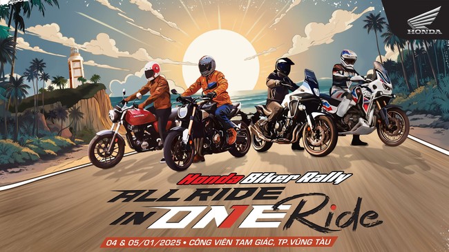 Đại hội Honda Biker Rally 2025 tại Vũng Tàu - Ảnh 1.