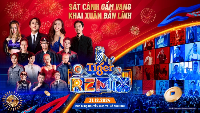 Khai Xuân cùng Tiger Remix 2025 và chuỗi 3 đại nhạc hội - Ảnh 2.