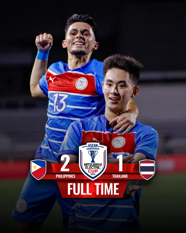 Hòa ĐT Việt Nam rồi thắng Thái Lan, Philippines đang tạo bất ngờ lớn ở AFF Cup - Ảnh 1.