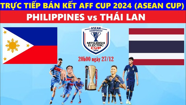 Lịch thi đấu bóng đá hôm nay 27/12: Trực tiếp Philippines vs Thái Lan, Arsenal vs Ipswich - Ảnh 4.