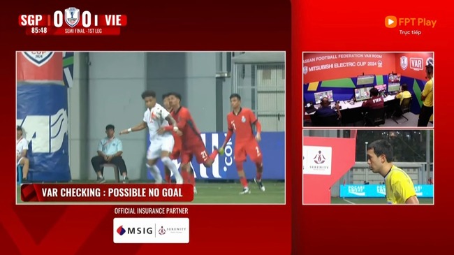 VAR ở AFF Cup: Xuân Son bị từ chối siêu phẩm, Thái Lan ngỡ ngàng khi trọng tài Hàn Quốc báo VAR không hoạt động - Ảnh 1.