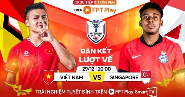 Lịch thi đấu bóng đá hôm nay 29/12: Trực tiếp Việt Nam đấu với Singapore lúc mấy giờ - Ảnh 4.