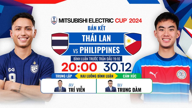 Lịch thi đấu bóng đá hôm nay 29/12: Trực tiếp Thái Lan đấu với Philippines lúc mấy giờ? - Ảnh 4.