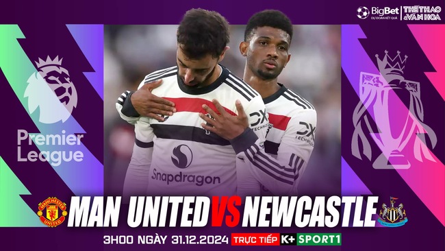 Nhận định, soi tỷ lệ Man United vs Newcastle 3h00 ngày 31/12, Vòng 19 Ngoại hạng Anh - Ảnh 1.