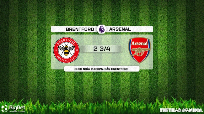 Nhận định, soi tỷ lệ Brentford vs Arsenal 0h30 ngày 2/1, vòng 19 Ngoại hạng Anh - Ảnh 8.