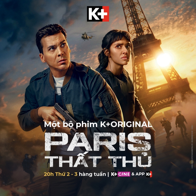 K+ độc quyền phát sóng siêu phẩm truyền hình Paris Thất Thủ (Paris Has Fallen) từ thương hiệu Fallen đình đám - Ảnh 1.