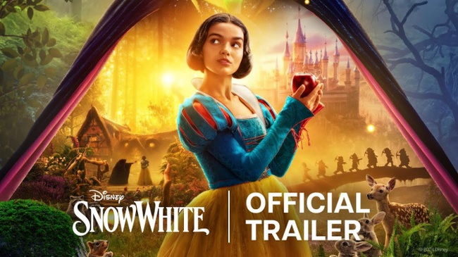 Disney tung trailer chính thức cho &quot;Snow White&quot; live-action - Ảnh 1.